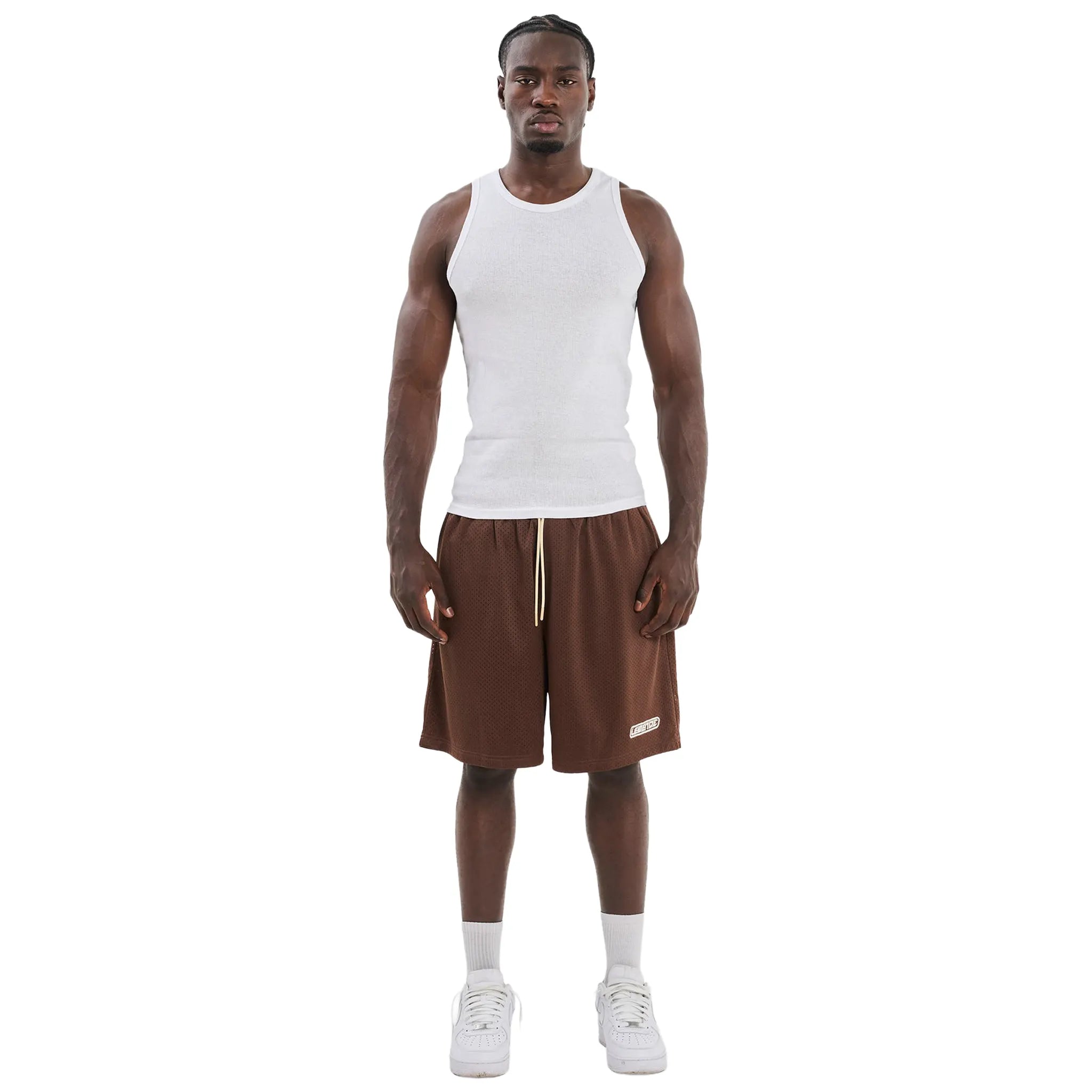 Legende Paris 2.0 Mesh Mocha Shorts